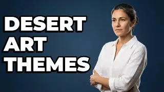 What Are Traditional Themes In Desert Landscape Art?