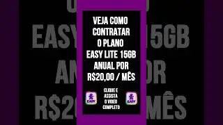 Como assinar o plano Vivo Easy Lite 15GB anual por R$20/M&ecirc;s #vivoeasy