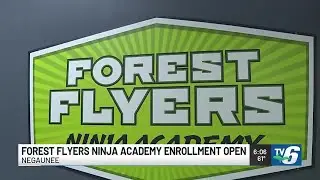 Enrollment now open for Forest Flyers Ninja Academy fall & winter classes