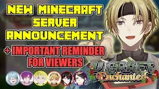 New Vtuber Minecraft Event w/ Over 40+ Confirmed Participants + Important Reminder #VCraftENchanted