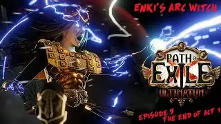 Path Of Exile (POE) Beginners Gameplay 1st build ep5 |Act 1| Enki's Arc Witch Lightning Caster Build