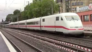Solingen Hbf - S-Bahn Rhein-Ruhr mit ET 422 - abellio S 7 - Talent 2 (National Express) -  IC - ICE