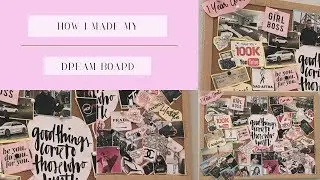 How I Made A Dream Board THAT WORKS (Amber Scholl Inspired Me) | Law of Attraction | Sami Jo