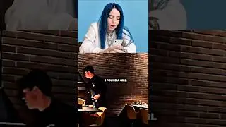Billie Eilish reacts to the boy singing perfect #billieeilish #edsheeran #perfect