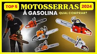 [✅ GUIA 🛒2024]⭐As 5 Melhores Motosserras à Gasolina Boa e Barata⭐