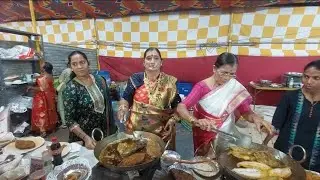 Fish lover's from Punjab visit Juhu koliwada Sea Food Festival 2025 / पंजाब सें आया मेरा दोस्त जुहू