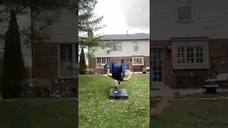 On the receiving end of a back body drop