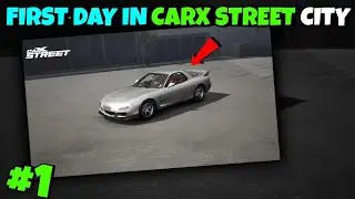 FIRST DAY IN CARX STREET CITY|@TechnoGamerzOfficial|