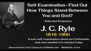 Self-Examination--Find Out How Things Stand Between You and God?