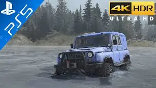 Mud Runner - Climbing A Jeep To The Top Of The Mountain