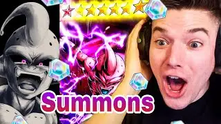 Ultra kid buu upto 8 stars summons fast forward lucky summon | Dragon ball legends | Db legends
