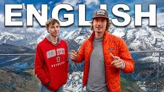Learn ENGLISH Naturally Walking Through SWITZERLAND! (Comprehensible Input)