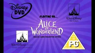 Closing to Alice in Wonderland 2010 UK DVD (English Audio Descriptive Option)