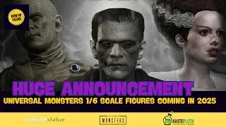 HUGE Universal Monsters announcement from Kaustic Plastik and Infinite Statue!