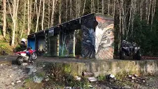 Some of the most technical dirt bike trails around. Squamish BC has it all