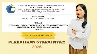 Ministry of Human Rights PPPK 2026