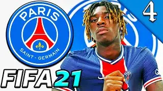 PSG vs BAYERN MUNICH CHAMPIONS LEAGUE! FIFA 21 PSG Career Mode #4