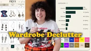 Decluttering Using My Indyx Digital Wardrobe Stats