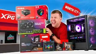 What Happens When You Build a PC with ONLY XPG Parts? | RTX 5070 Ti + Ryzen 7 9700X