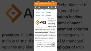 AGS Transact IPO