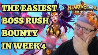The EASIEST Mythic Boss Rush of Week 4 to Get Your Level 220 Clear - Hearthstone Mercenaries