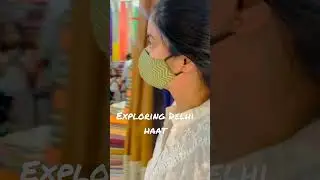 Exploring Delhi haat#delhi #culture #art #artwork #trending