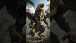 ai hybrid giant muscular creative 🐾👣#aicatlovers #animals #aianimal#aihybridanimals #aihybrid