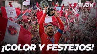 Color y festejos: As&iacute; se vivi&oacute; el t&iacute;tulo del TOLUCA dentro y fuera del NEMESIO D&Iacute;EZ | TUDN