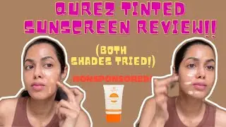 QUREZ TINTED SPF 50 НЕСПОНСИРОВАННЫЙ, ПОДРОБНЫЙ ОБЗОР!