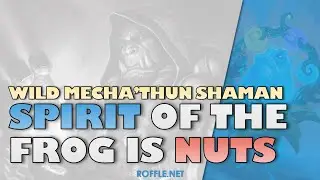 Hearthstone | Spirit of the Frog is NUTS | Wild Mecha'thun Shaman | Rastakhan's Rumble