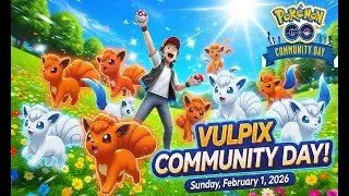Pokemon go Vulpix Community Day