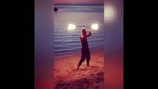 Fire dancing  Mauritius ! #luxury #fire