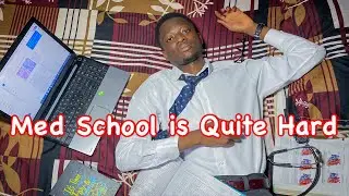 A Week Preparing For Medical School Exams. (Vlog)