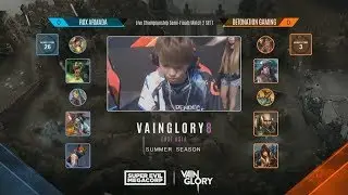 ROX Armada vs Detonation Gaming Game 1 Semifinal | Vainglory 8 EA Summer Championship 2017