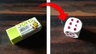 HOW TO MAKE LUDO DICE IN HOME / DIY LUDO DICE AT HOME |