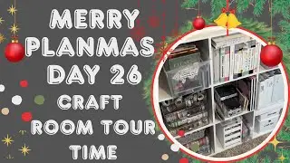 Come walk thru my craft space with me 