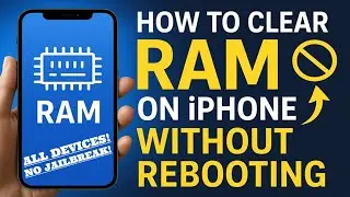 How to Clear RAM on iPhone Without Rebooting (Home Button & Home Bar Devices) | Fix Lag & App Issues