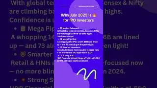 IPO Rush in India! July 2025&rsquo;s Biggest IPOs Explained Fast 💸
