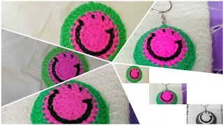Very Easy Knitting Pattern for 😍😍 Two Colours 🥳🥳Keychain 💞