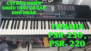 Hướng dẫn sử dụng Đàn Organ Yamaha psr-230 , psr220 (p1)