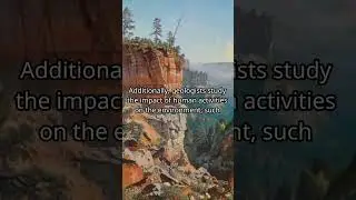 How does the study of geology contribute to our understanding of climate change and its effects on t