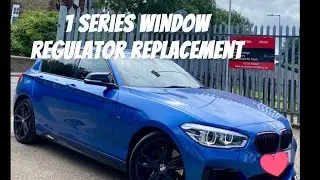 How to replace window regulator on BMW 1 series 2011-2018 f20 f21