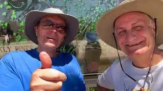Old Dude, Nick Arnette plays disc golf with a friend he met while playing disc golf.