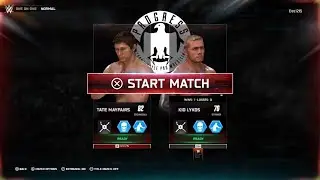 WWE 2K25 Progress Wrestling Chapter 186 Tate Mayfairs Vs Kid Lykos