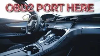 Peugeot 508 (2018&ndash;2023) OBD2 Port Location #obdlocation #obdport
