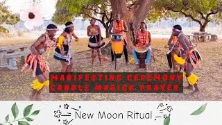 🤩 Manifesting Moon Ritual Candle Magick Ceremony! Behind The Scenes! 🕯️✨