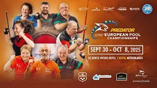🇪🇺 TABLE 1 / 2025 EPBF / PREDATOR EUROPEAN CHAMPIONSHIPS LADIES & SENIORS - DAY 3 / PART 2