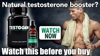 Testogen - natural testosterone booster for men.