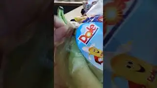 Unpacking banana.#short #snackpack #dolebananas #banana