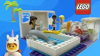 Custom LEGO Sea Animal Rescue Center | Dolphin, Turtle & More!